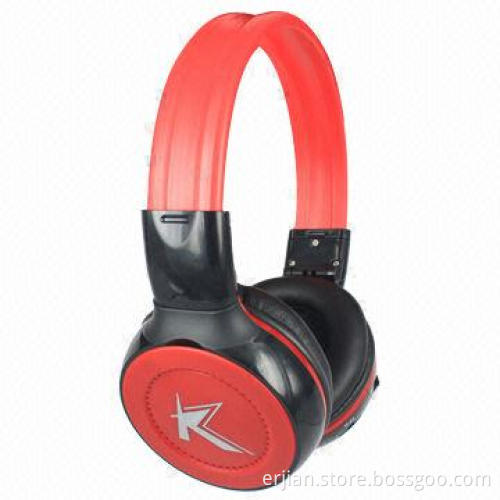 Memory Wireless Headphone with FM Radio Function